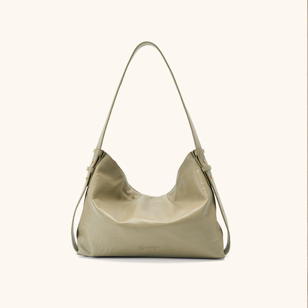 Medium Flow Hobo (Dong Hand-Crinkled Texture)