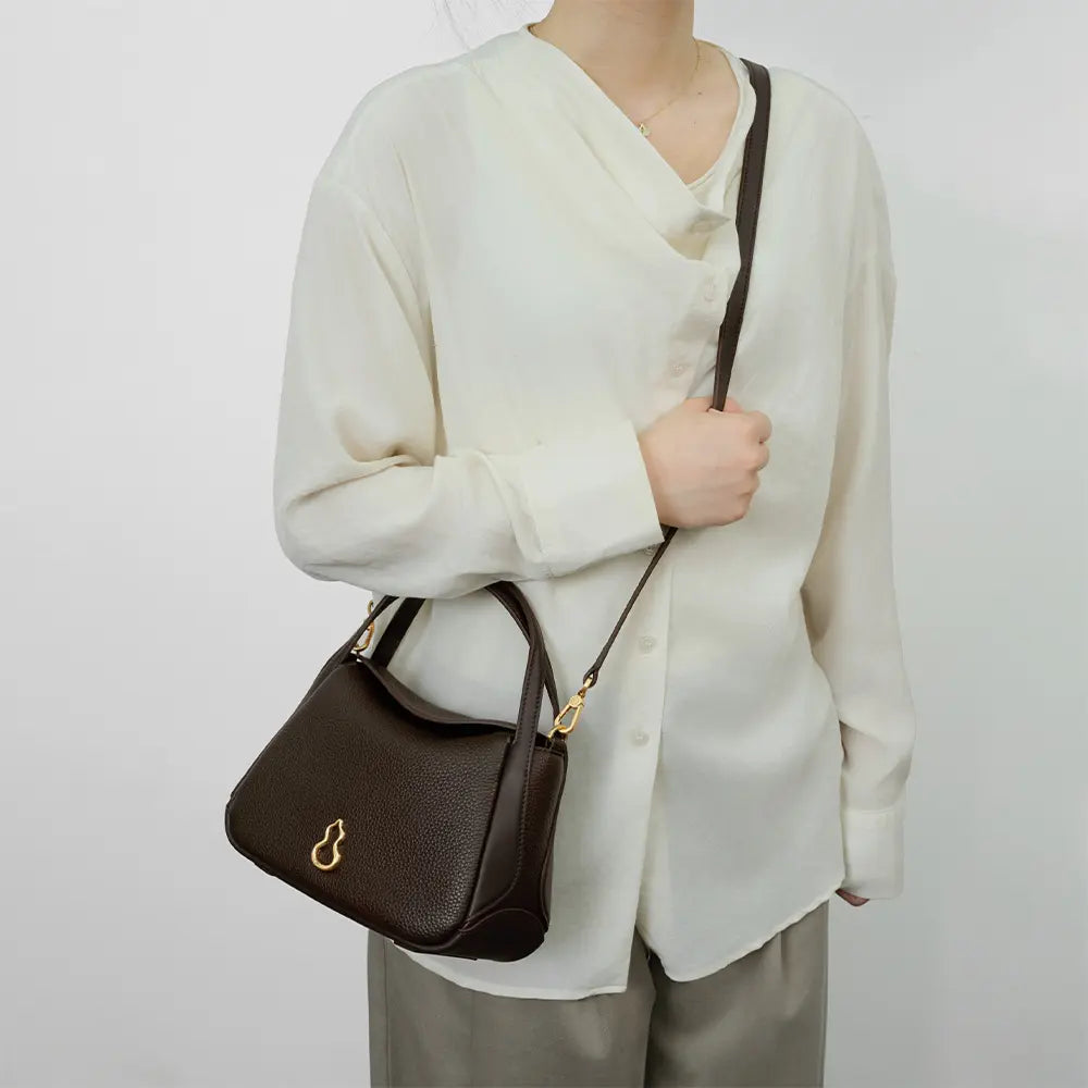 Small Drum Tote (Soft Grain)