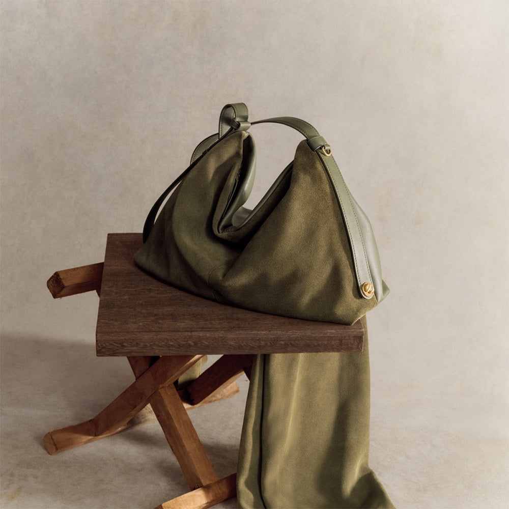 Flow Zen Hobo (Double-Faced Suede)