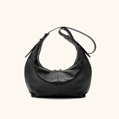 Large Flow Crescent Bag (Vegetable-Tanned)