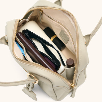 Bowler Wheat Charm Bag