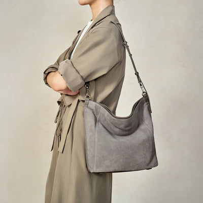 Fulfill Double-Faced Suede Bucket