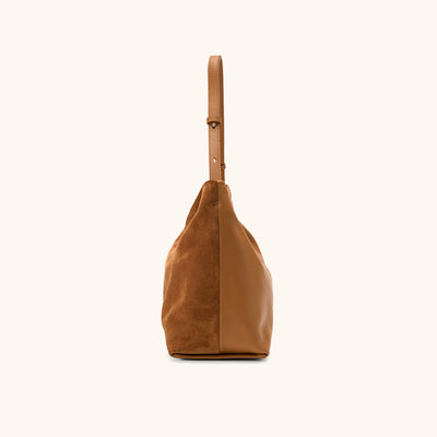 Flow Double-Faced Suede Hobo Drifting Cloud