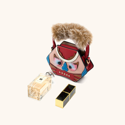 Tiger Pop Mini Purse in Red