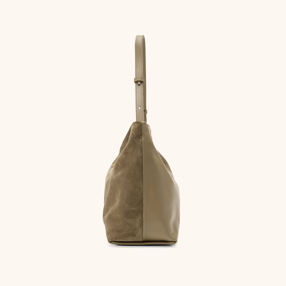Flow Double-Faced Suede Hobo Drifting Cloud