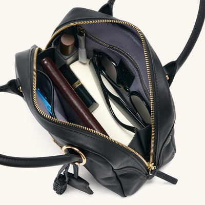 Bowler Wheat Charm Bag