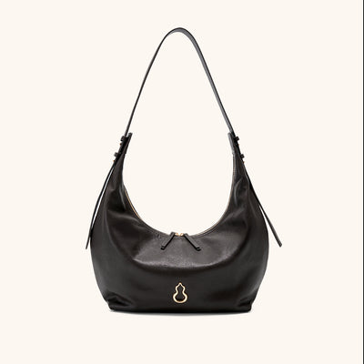 Large Flow Crescent Bag (Vegetable-Tanned)