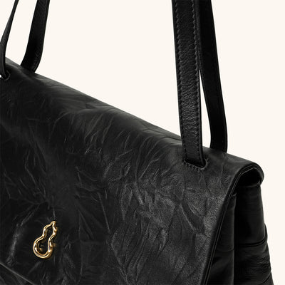 Swale Messenger Bag (Dong Hand-Crinkled Texture)