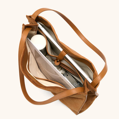 Large Flow Tote (Suede)