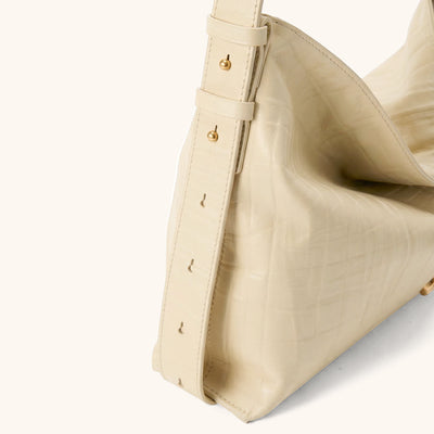 Medium Flow Hobo (Dong Grid Embossed)