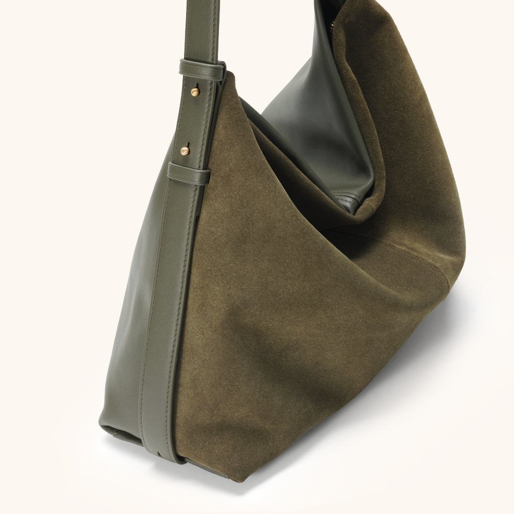 Flow Zen Hobo (Double-Faced Suede)