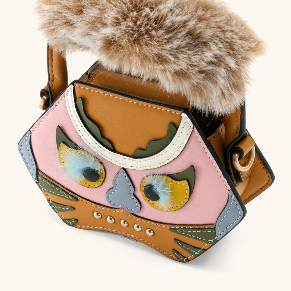 tiger pop mini purse in yellow