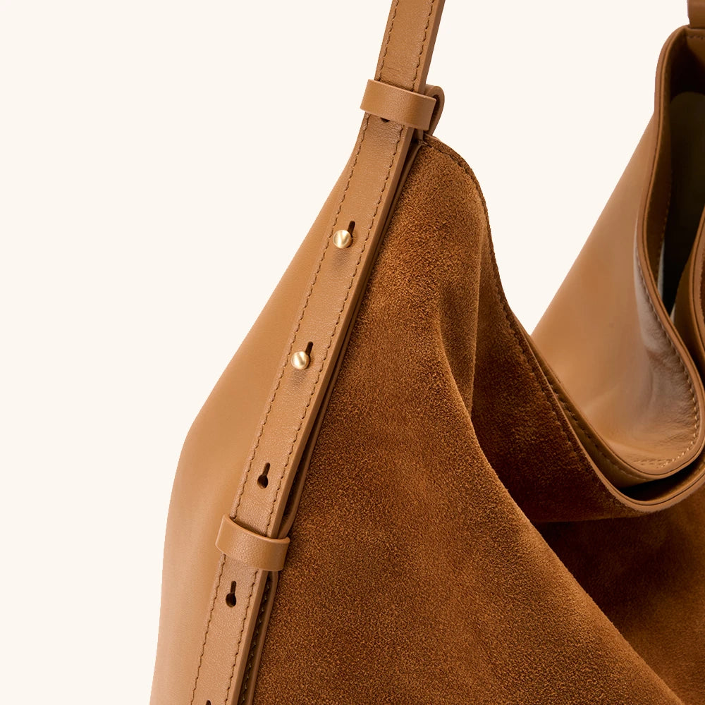 Fulfill Double-Faced Suede Hobo