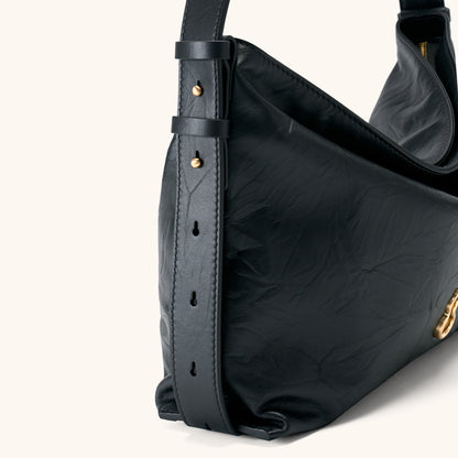 Medium Flow Hobo (Dong Hand-Crinkled Texture)