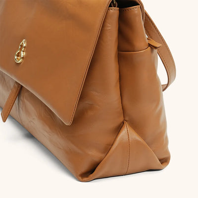 Swale Messenger Bag (Dong Hand-Crinkled Texture)