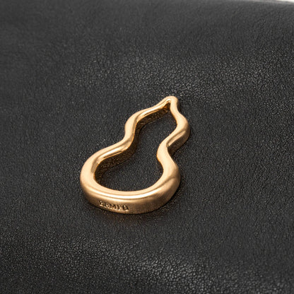 Large Flow Crescent Bag (Vegetable-Tanned)