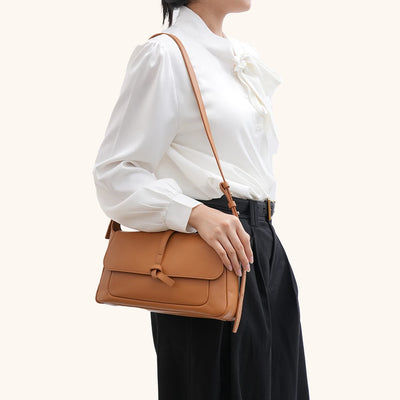 Latch Knot Shoulder Bag
