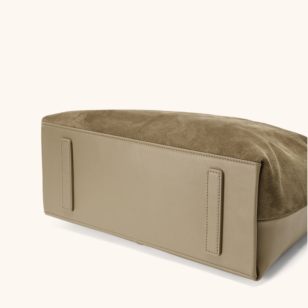 Flow Double-Faced Suede Hobo Drifting Cloud