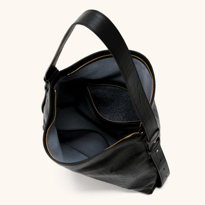 Medium Flow Hobo (Dong Grid Embossed)
