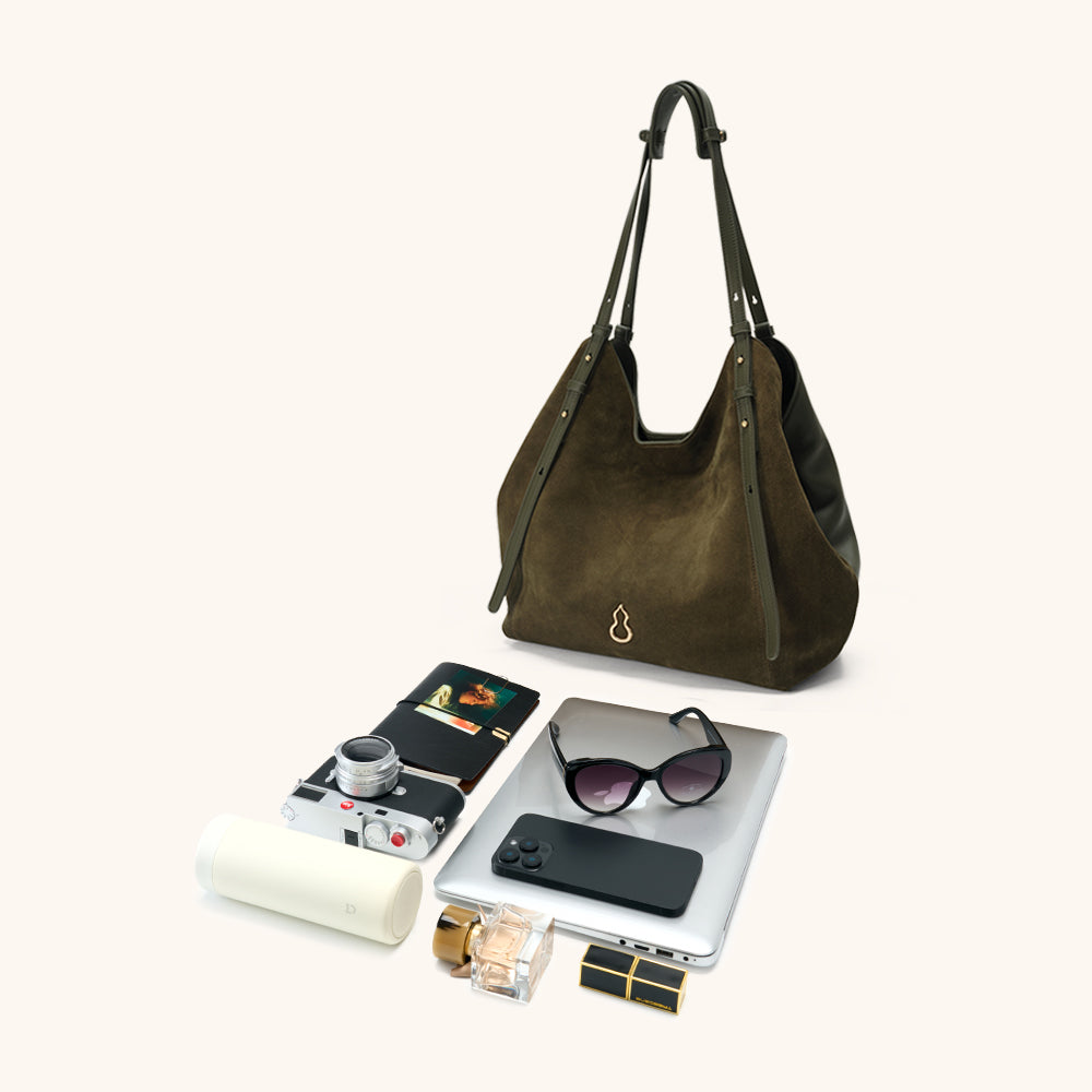 Fulfill Double-Faced Suede Tote