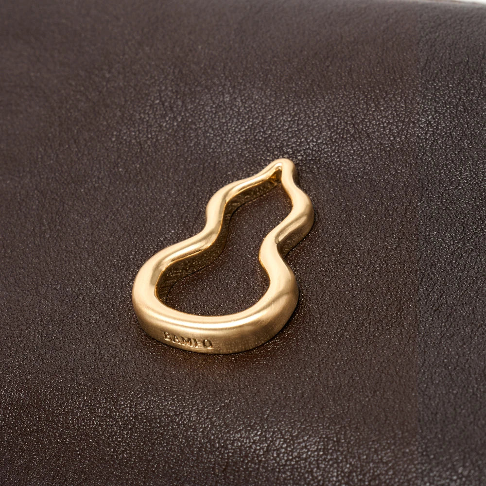 Large Flow Crescent Bag (Vegetable-Tanned)