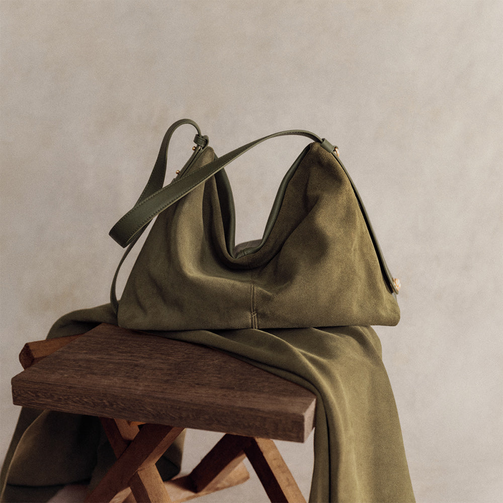 Flow Zen Hobo (Double-Faced Suede)
