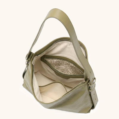 Medium Flow Hobo (Dong Hand-Crinkled Texture)