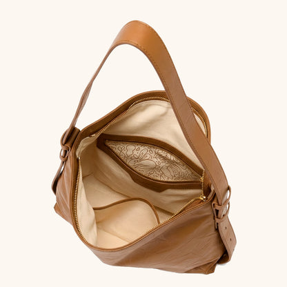 Medium Flow Hobo (Dong Hand-Crinkled Texture)