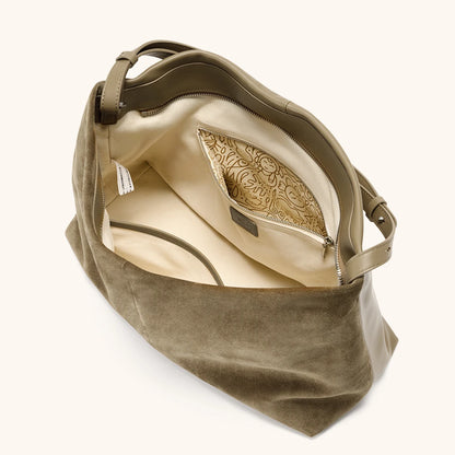 Flow Double-Faced Suede Hobo Drifting Cloud