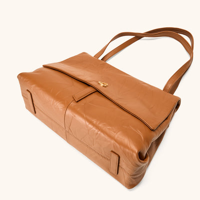 Swale Messenger Bag (Dong Hand-Crinkled Texture)