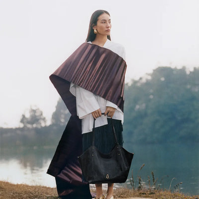 Fulfill Ease Dong Hand-Crinkled Tote