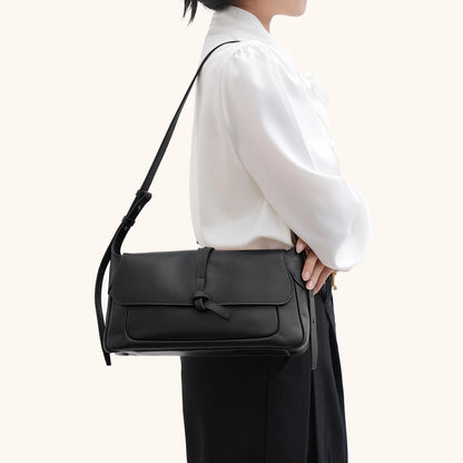 Latch Knot Shoulder Bag