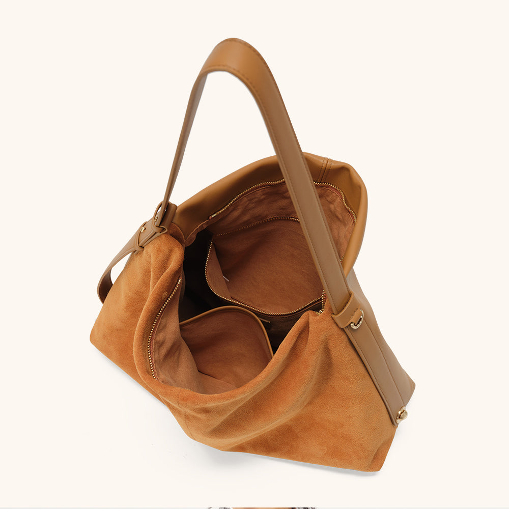 Flow Zen Hobo (Double-Faced Suede)