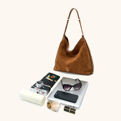 Fulfill Double-Faced Suede Hobo