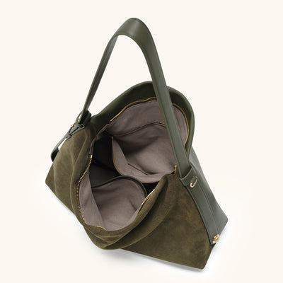 Flow Zen Hobo (Double-Faced Suede)