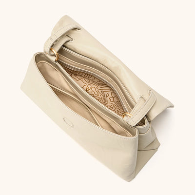 Small Swale Messenger Bag (Dong Hand-Crinkled Texture)