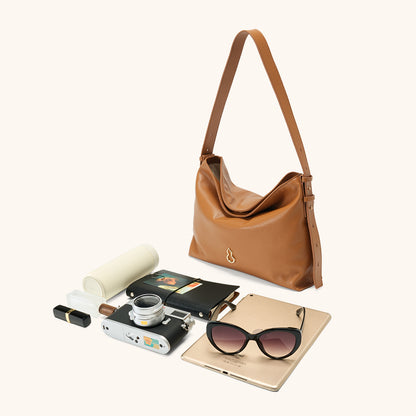 Medium Flow Hobo (Dong Hand-Crinkled Texture)