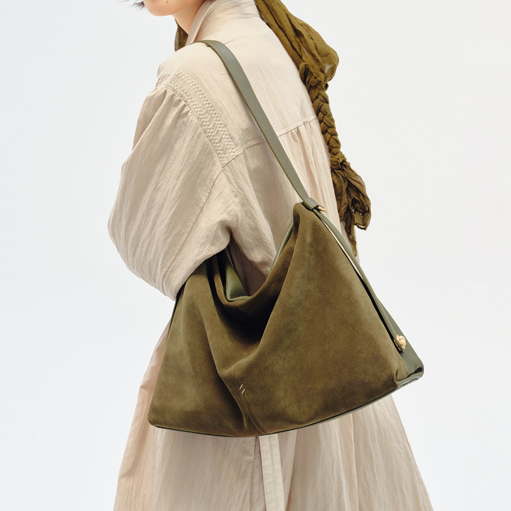 Flow Zen Hobo (Double-Faced Suede)