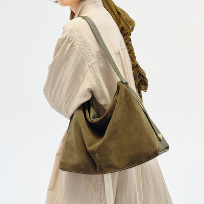 Flow Zen Hobo (Double-Faced Suede)