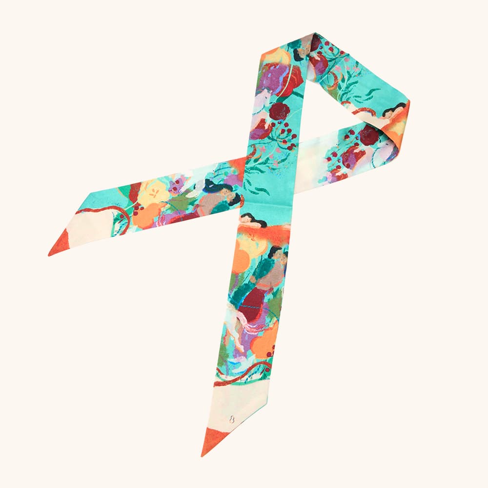 Artist Collaboration Scarf