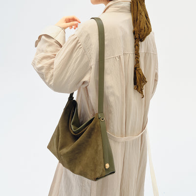 Flow Zen Hobo (Double-Faced Suede)