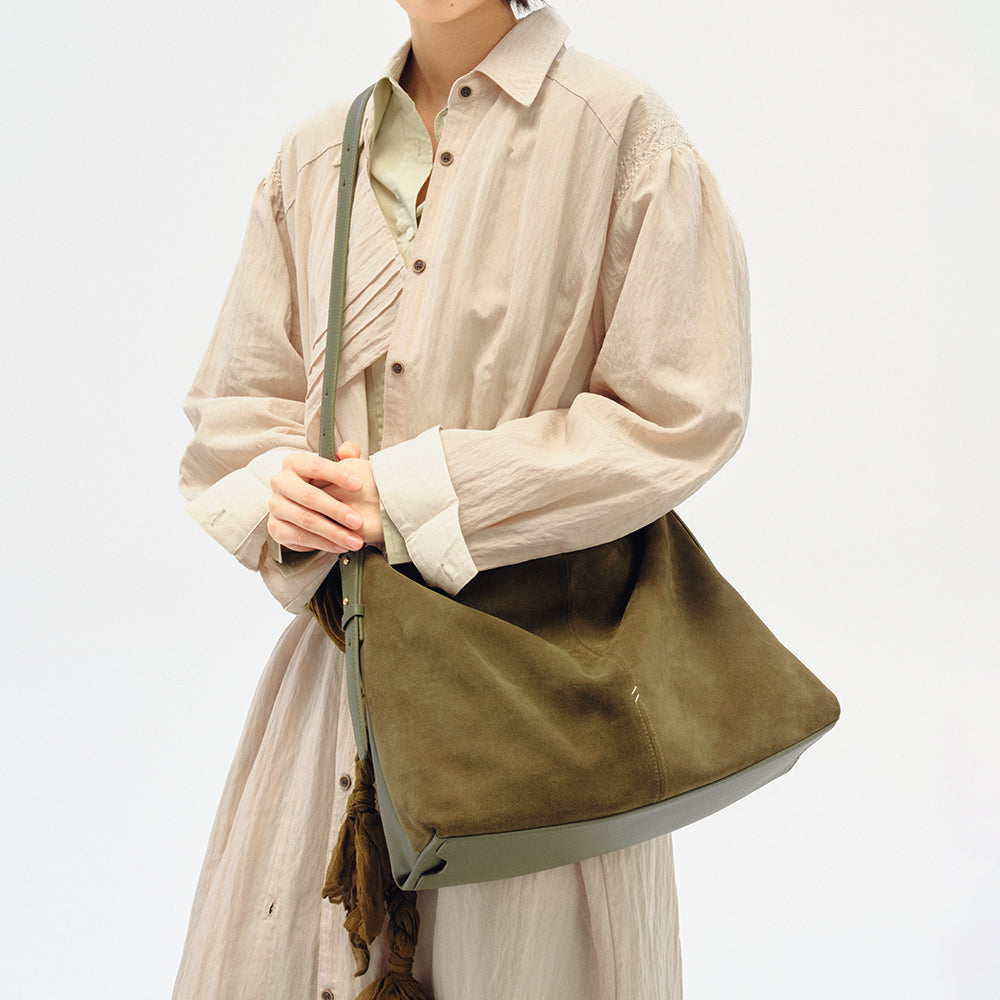 Flow Zen Hobo (Double-Faced Suede)