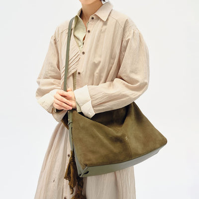 Flow Zen Hobo (Double-Faced Suede)