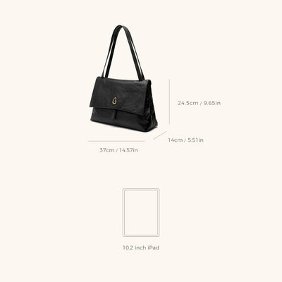 Swale Messenger Bag (Dong Hand-Crinkled Texture)