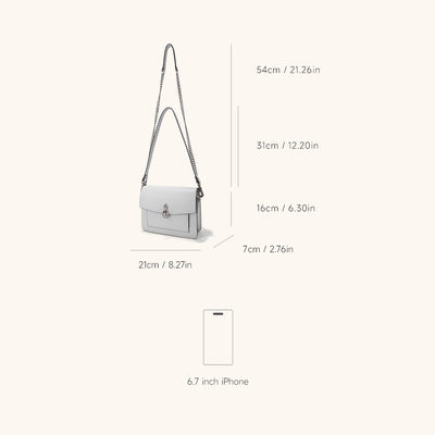 Latch Organizer Purse