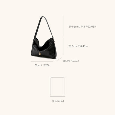 Medium Flow Hobo (Dong Grid Embossed)