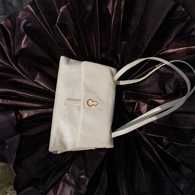 Small Swale Messenger Bag (Dong Hand-Crinkled Texture)