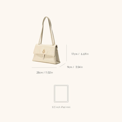 Small Swale Messenger Bag (Dong Hand-Crinkled Texture)