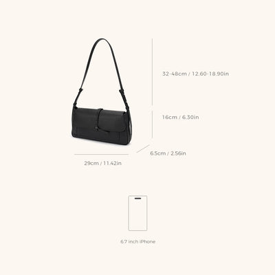 Latch Knot Shoulder Bag