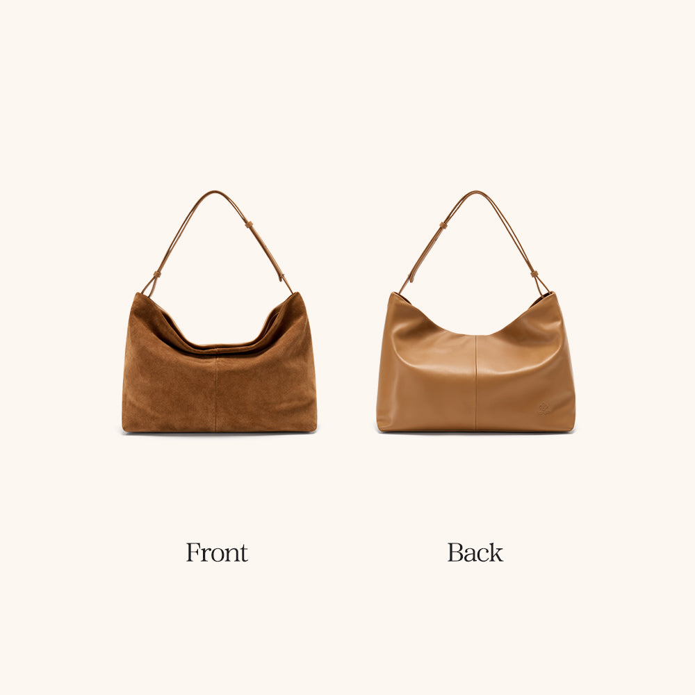 Flow Double-Faced Suede Hobo Drifting Cloud